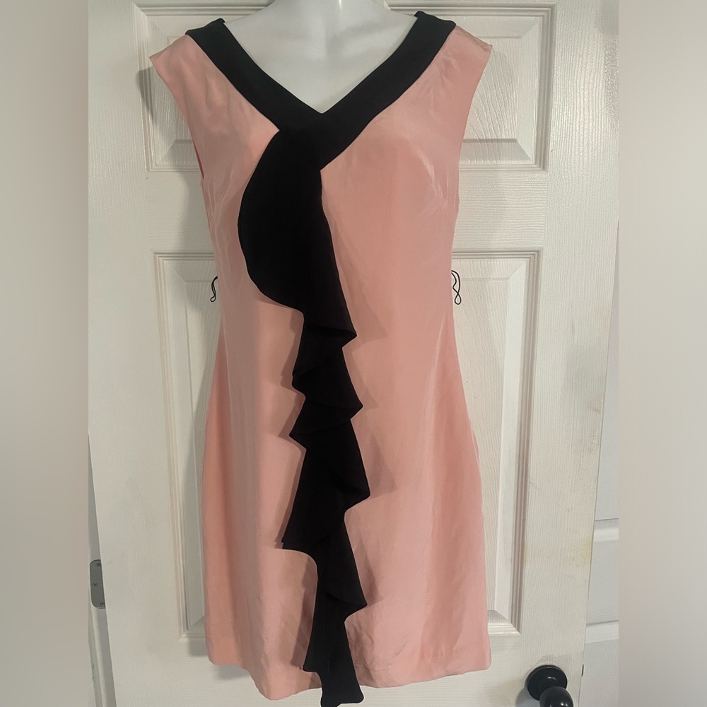 Pink and black dress by Jacob size XS NWOT